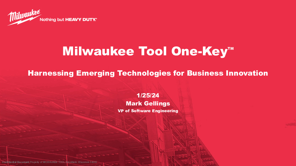 3. Milwaukee Tool Presentation Slides - Harnessing Emerging Technologies for Business Innovation.pdf thumbnail